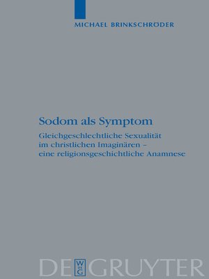 cover image of Sodom als Symptom